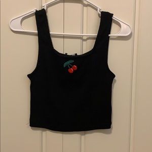 Forever 21 Cherry Tank Top
